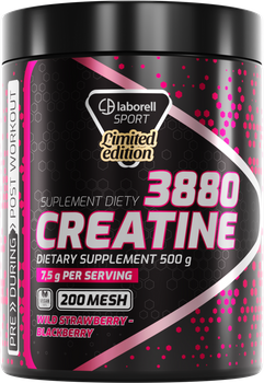 Laborell Creatine 3880 monohydrate poziomka jeżyna 500g