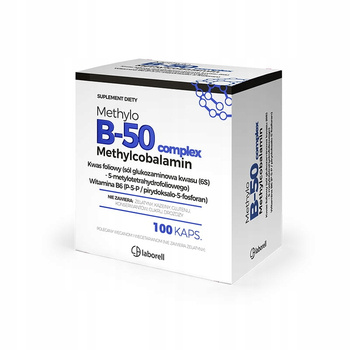 Laborell Methylo B-50 Complex 100 kapsułek