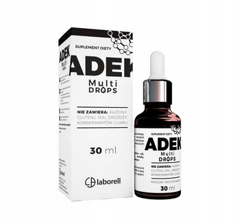 Laborell Multiwitamina ADEK krople witamina A, D, E, K 30ml