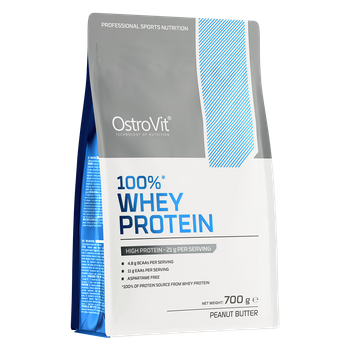 OstroVit 100% Whey Protein 700 g białko WPC o smaku masła orzechowego