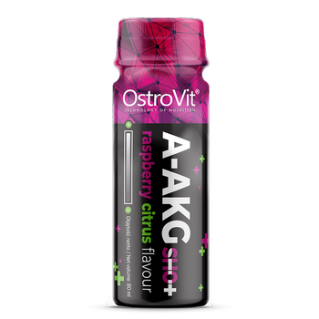 OstroVit A-AKG Shot 80 ml malinowo-cytrusowy