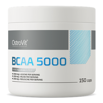 OstroVit BCAA 5000 mg 150 kapsułek