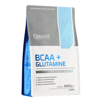 OstroVit BCAA + Glutamina 1000 g cytrynowy