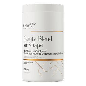 OstroVit Beauty Blend for Shape 360 g kremowej truskawki