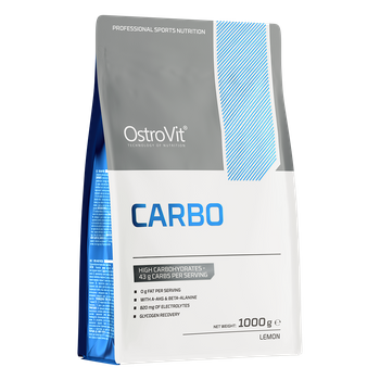 OstroVit Carbo 1000 g cytrynowy