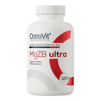 OstroVit MgZB ULTRA 120 tabs MAGNEZ CYNK B6