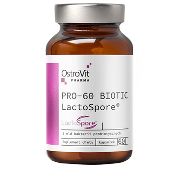 OstroVit Pharma PRO-60 BIOTIC LactoSpore 60 kapsułek 