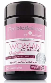 ProbioBALANCE, Woman Intima Quatreflora 2,5 mld x 30 vege caps.