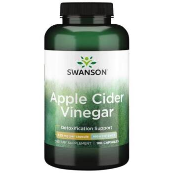 SWANSON Apple Cider Vinegar 625mg Odchudzanie Detoks