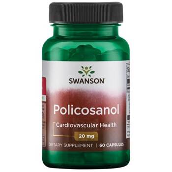 SWANSON BioCosanol Polikosanol 20mg 60kapsułek