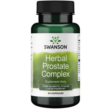 SWANSON Herbal Prostate Complex 60 kapsułek Prostata