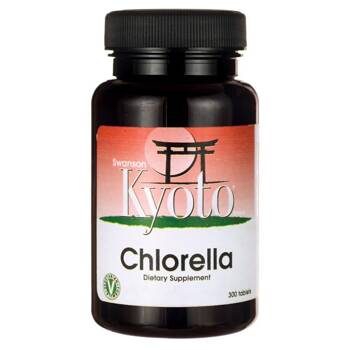 SWANSON Kyoto Chlorella 300 tabletek Oczyszczanie Detoks