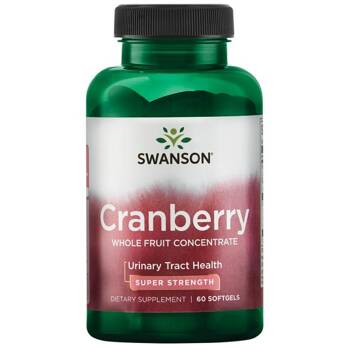 SWANSON Żurawina Cranberry ekstrak 420mg 60 kaps