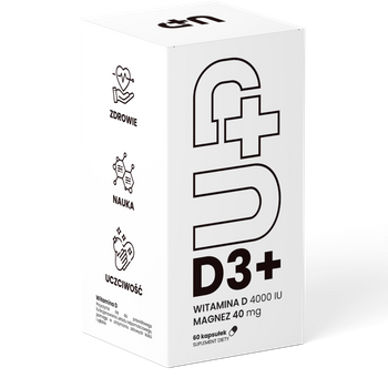 Up Health Pharma D3+ 60 kapsułek