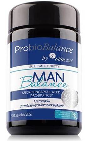 ALINESS ProbioBALANCE, Man Balance 20 mld. x 30 vege caps.