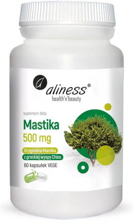 ALLINESS Mastika, sproszkowana żywica Pistacia lentiscus  500mg 