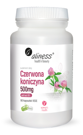 Aliness Czerwona koniczyna extract 8% 500 mg