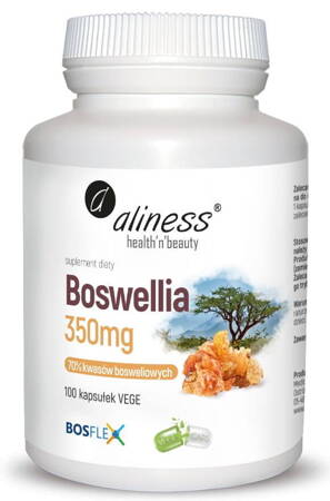 Boswellia 350 mg (70%/10%) x 100 Vege caps