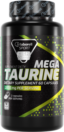 LABORELL Mega taurine 60 kapsułek