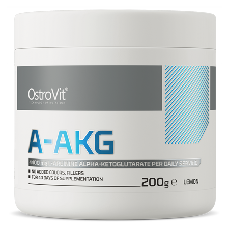 OstroVit A-AKG 200 g cytrynowy