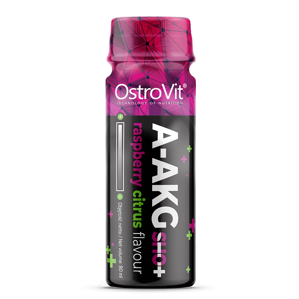 OstroVit A-AKG Shot 80 ml malinowo-cytrusowy