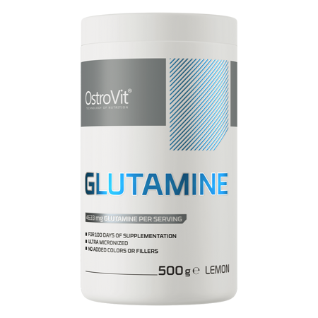 OstroVit Glutamina 500 g cytrynowy