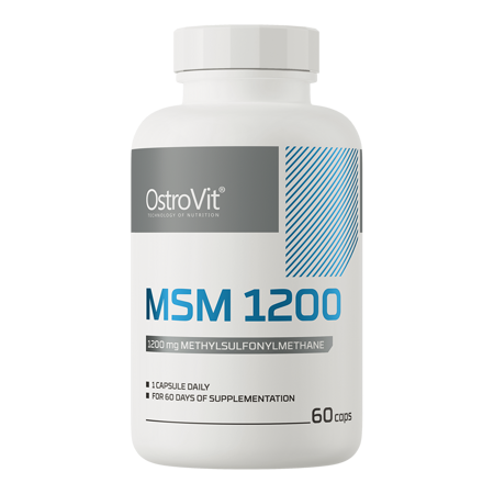 OstroVit MSM 1200 mg 60 kapsułek