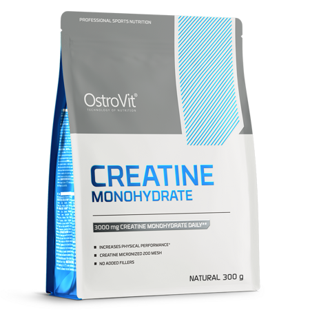 OstroVit Monohydrat Kreatyny 300 g o smaku naturalnym