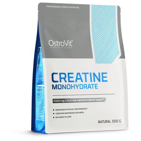 OstroVit Monohydrat Kreatyny 500 g o smaku naturalnym