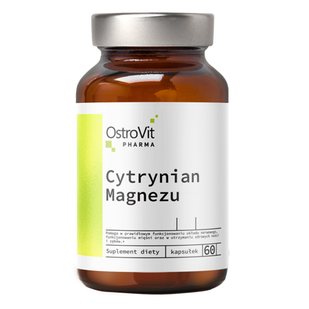 OstroVit Pharma Cytrynian Magnezu 60 kapsułek 