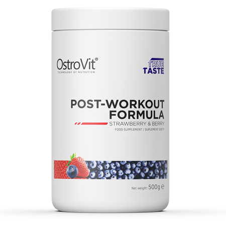 OstroVit Post-Workout Formula 500 g truskawkowo-jagodowy