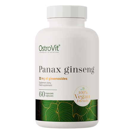 OstroVit Żeń-Szeń VEGE 60 kapsułek Panax ginseng